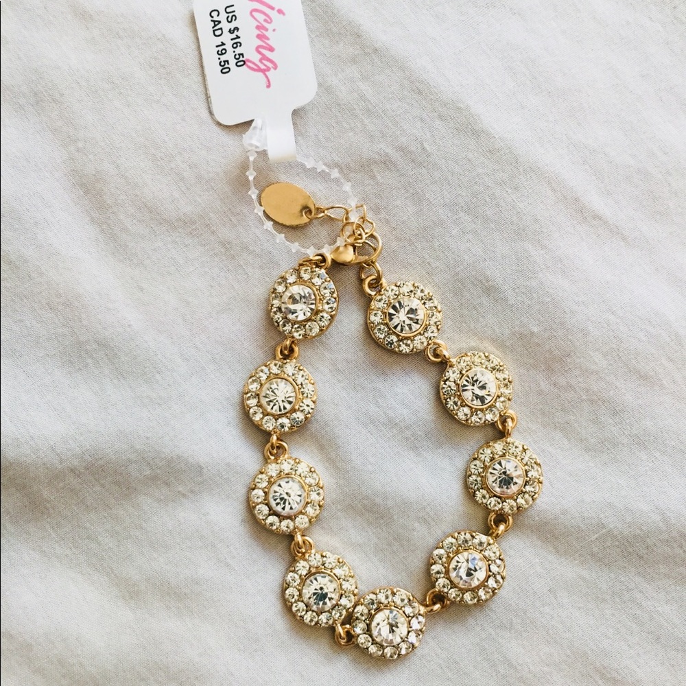 SALE 3 for $15 Icing Gold Bracelet